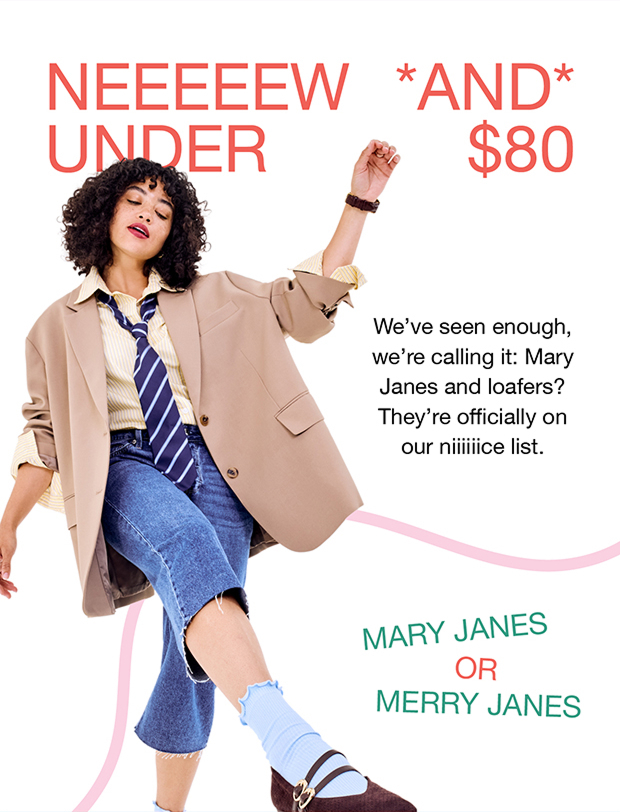 NEEEEEW *AND* UNDER $80