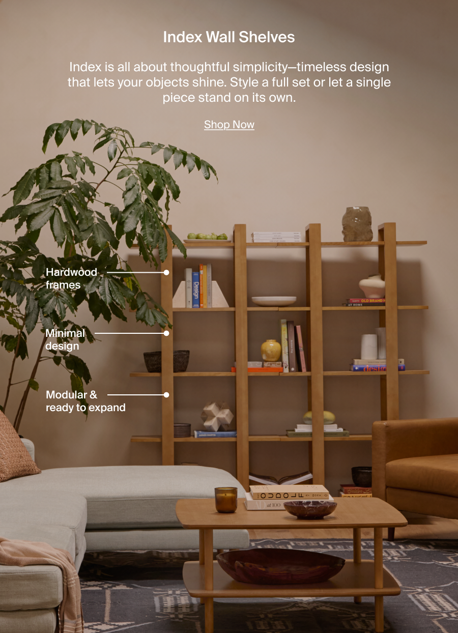 Index Wall Shelf. Shop Now. 