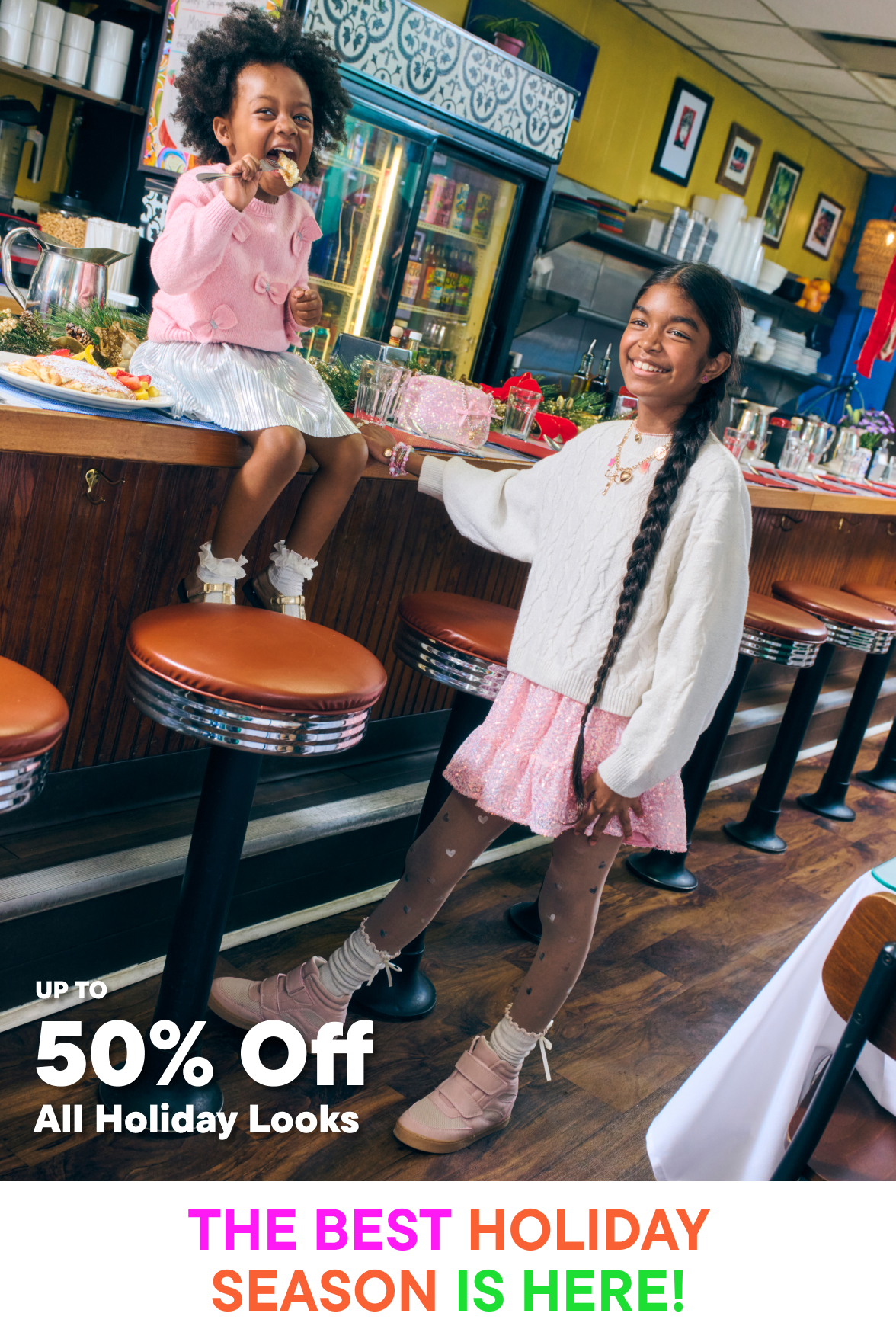Up to 50% off Holiday Looks