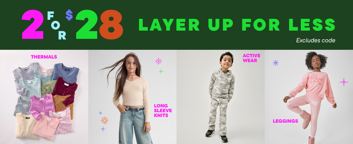2 For $28 Layers 