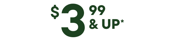 $3.99 & Up Graphic Tees with code