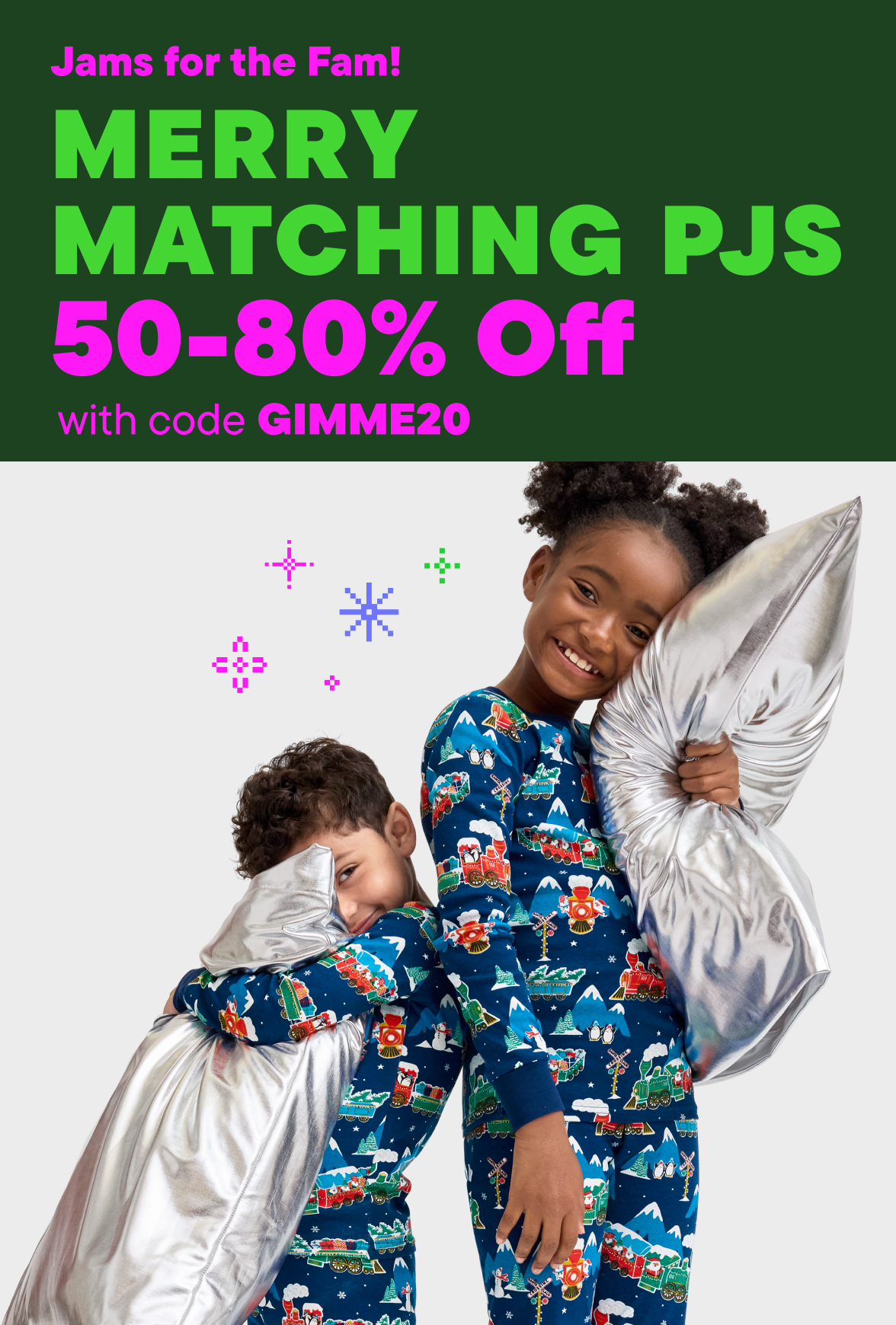 50-80% off Pajamas with code