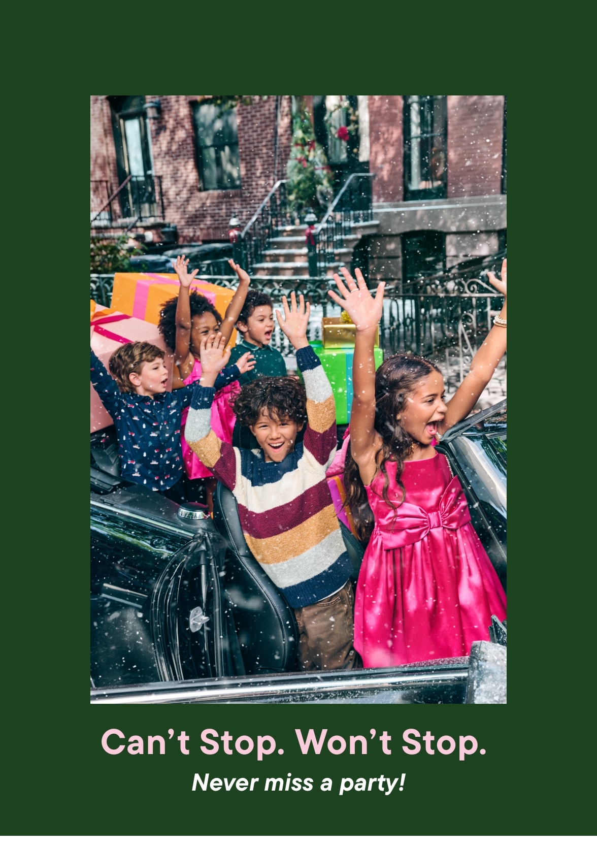 Up to 60% off Family Holiday Looks with code