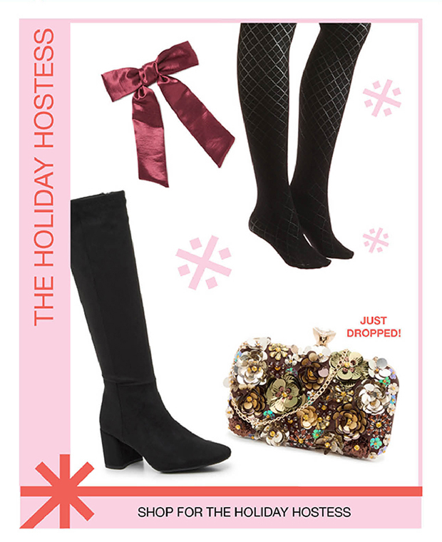 SHOP FOR THE HOLIDAY HOSTESS