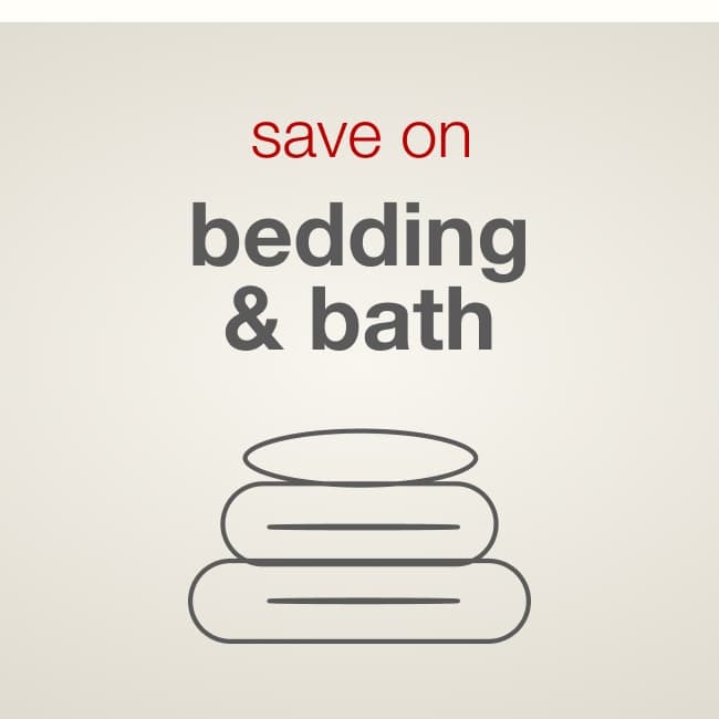 Shop on Sale Bedding and Bath