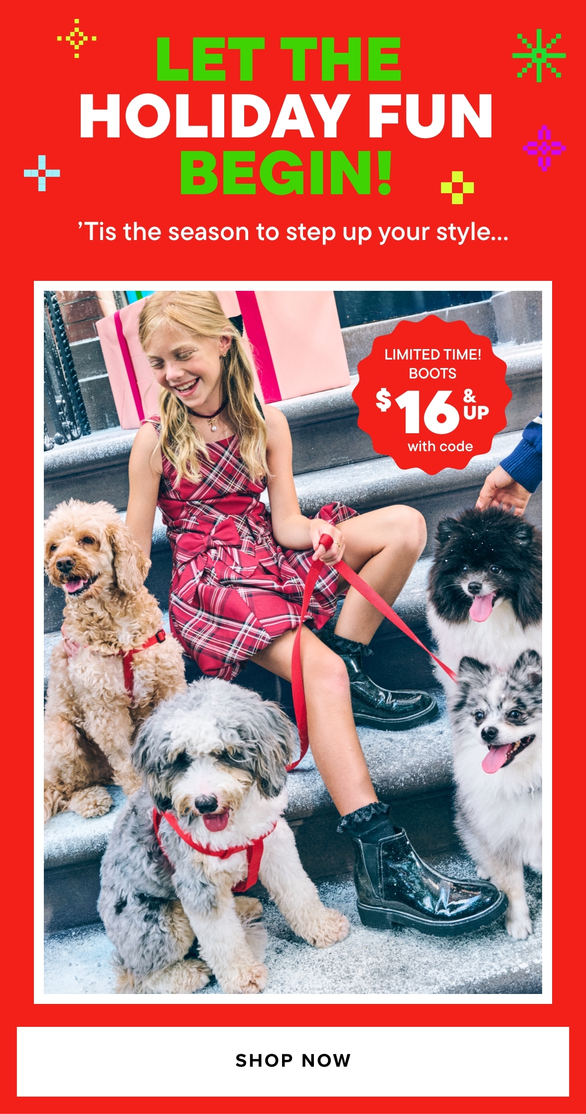 $16.99 & Up Boots with code