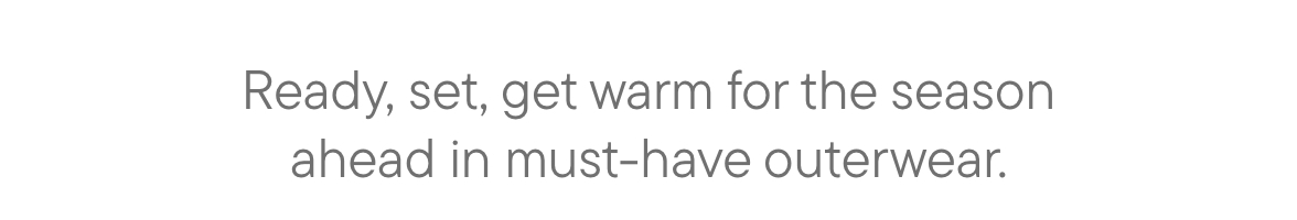 50-60% off Outerwear with code