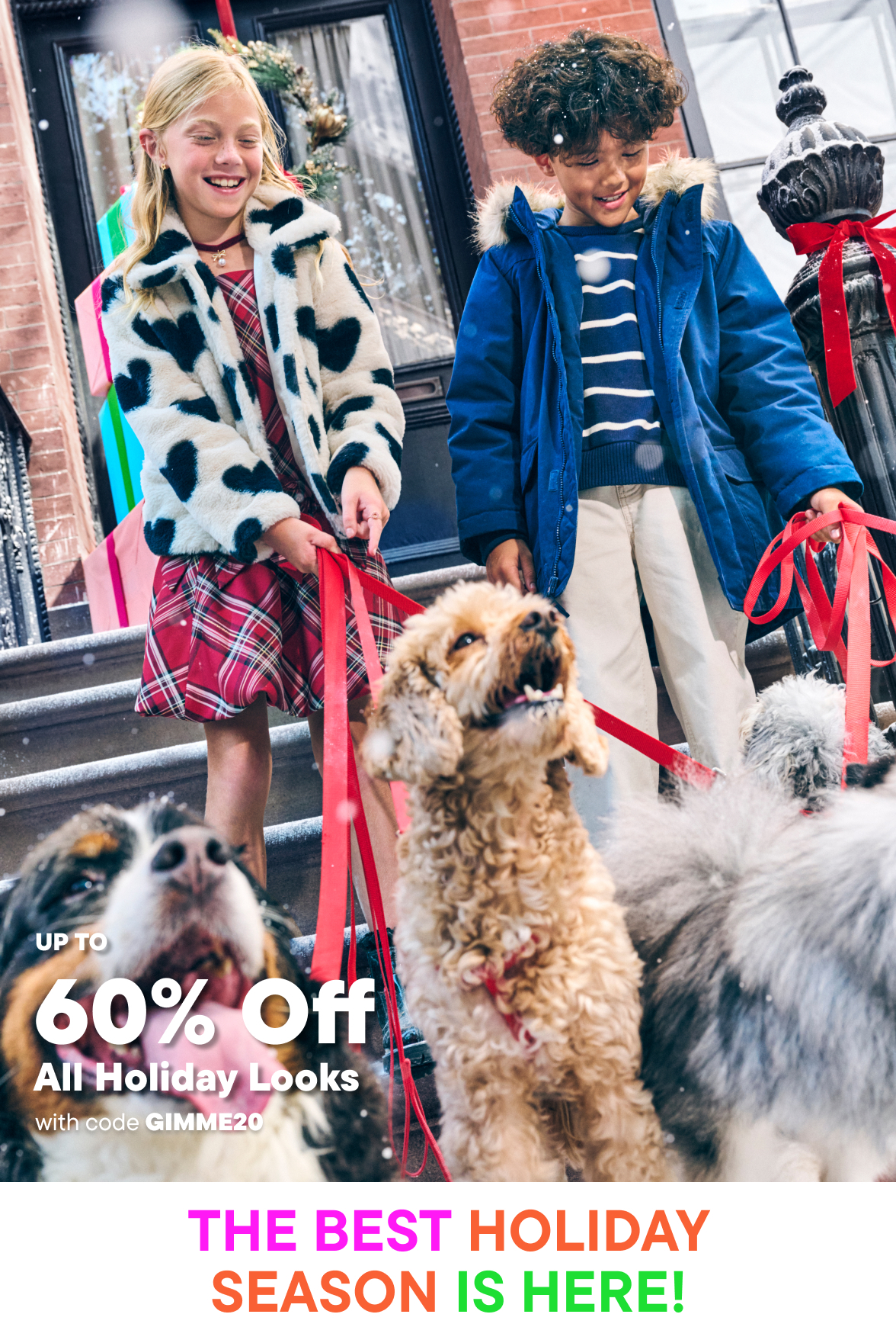 Up to 60% off Holiday Looks with code