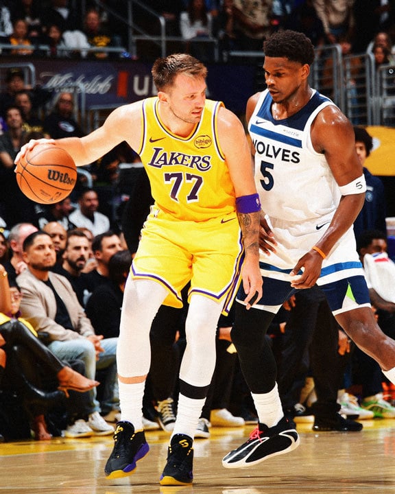 Luka Dončić, Anthony Edwards Luka Dončić, Anthony Edwards