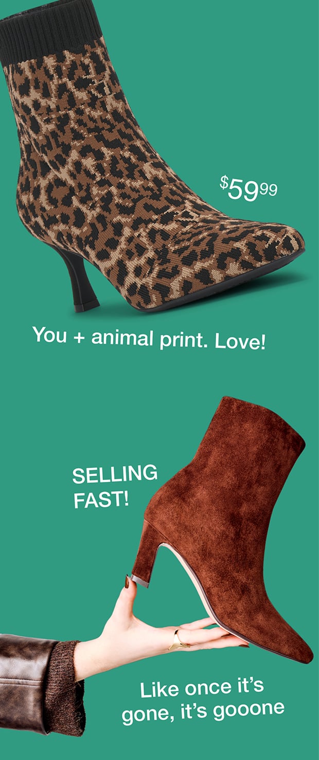 You + animal print. Love