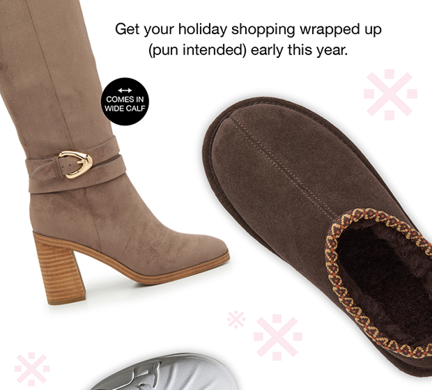 Get your holiday shopping wrapped up (pun intended) early this year.