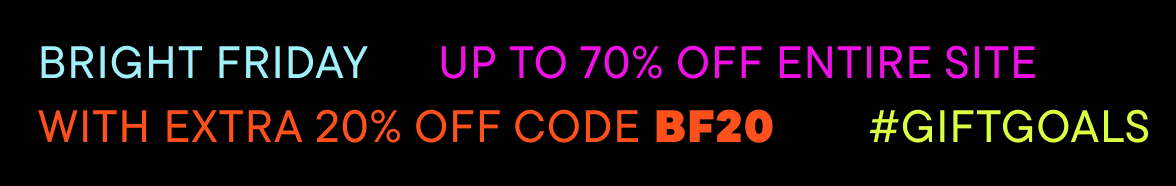 Up to 70% off Entire Site with EXTRA 20% off code BF20