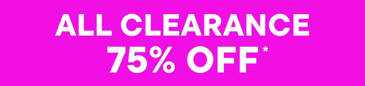 75% off Clearance