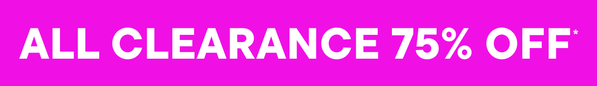 75% off Clearance