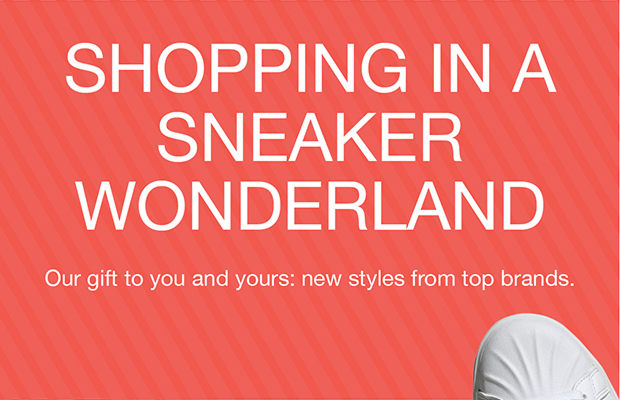 SHOPPING IN A SNEAKER WONDERLAND