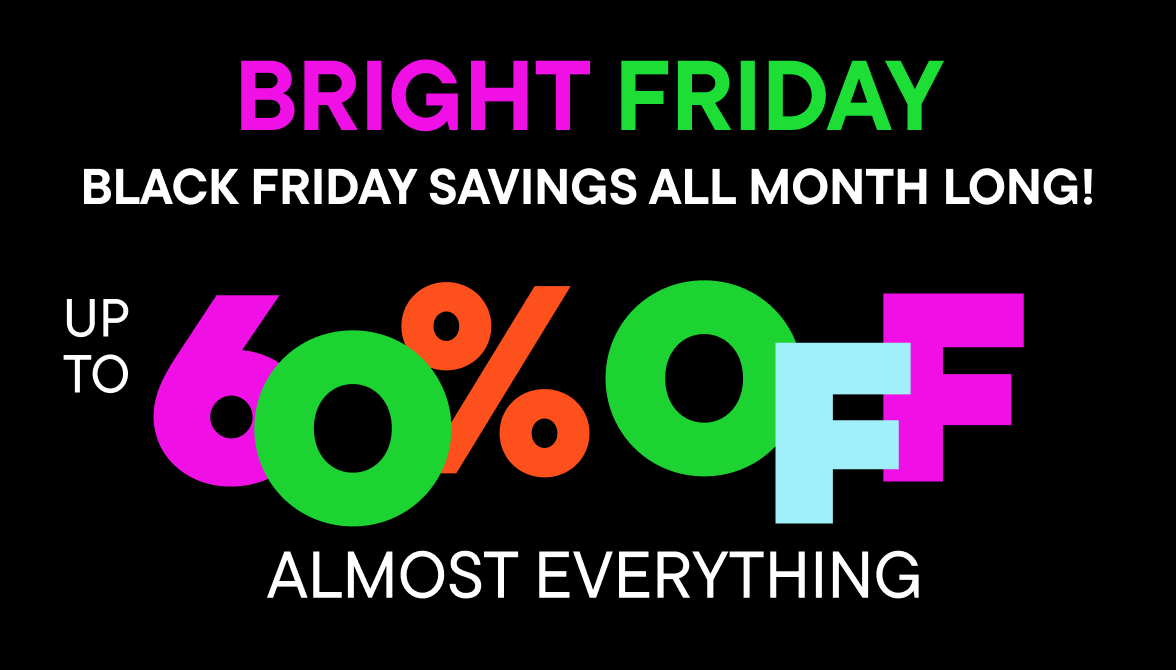 Up to 60% off Almost Everything