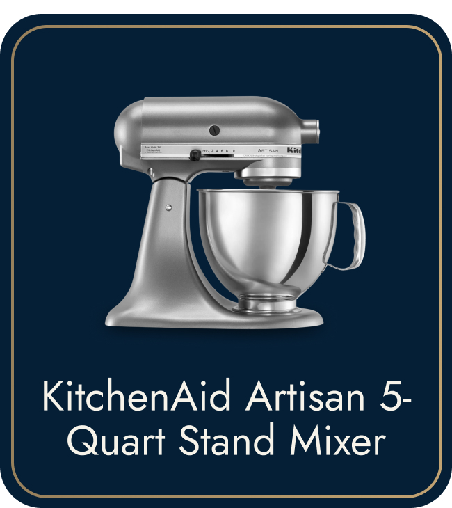 KitchenAid 5-Quart Artisan Tilt-Head Stand Mixer