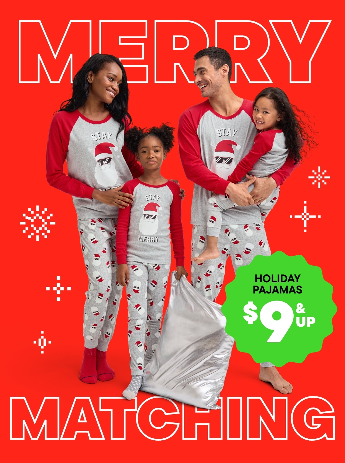 $9 & Up Holiday Pajamas