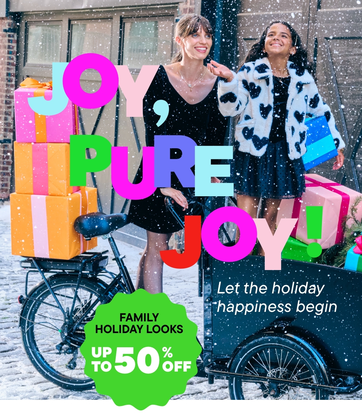 Up to 50% off Holiday Looks