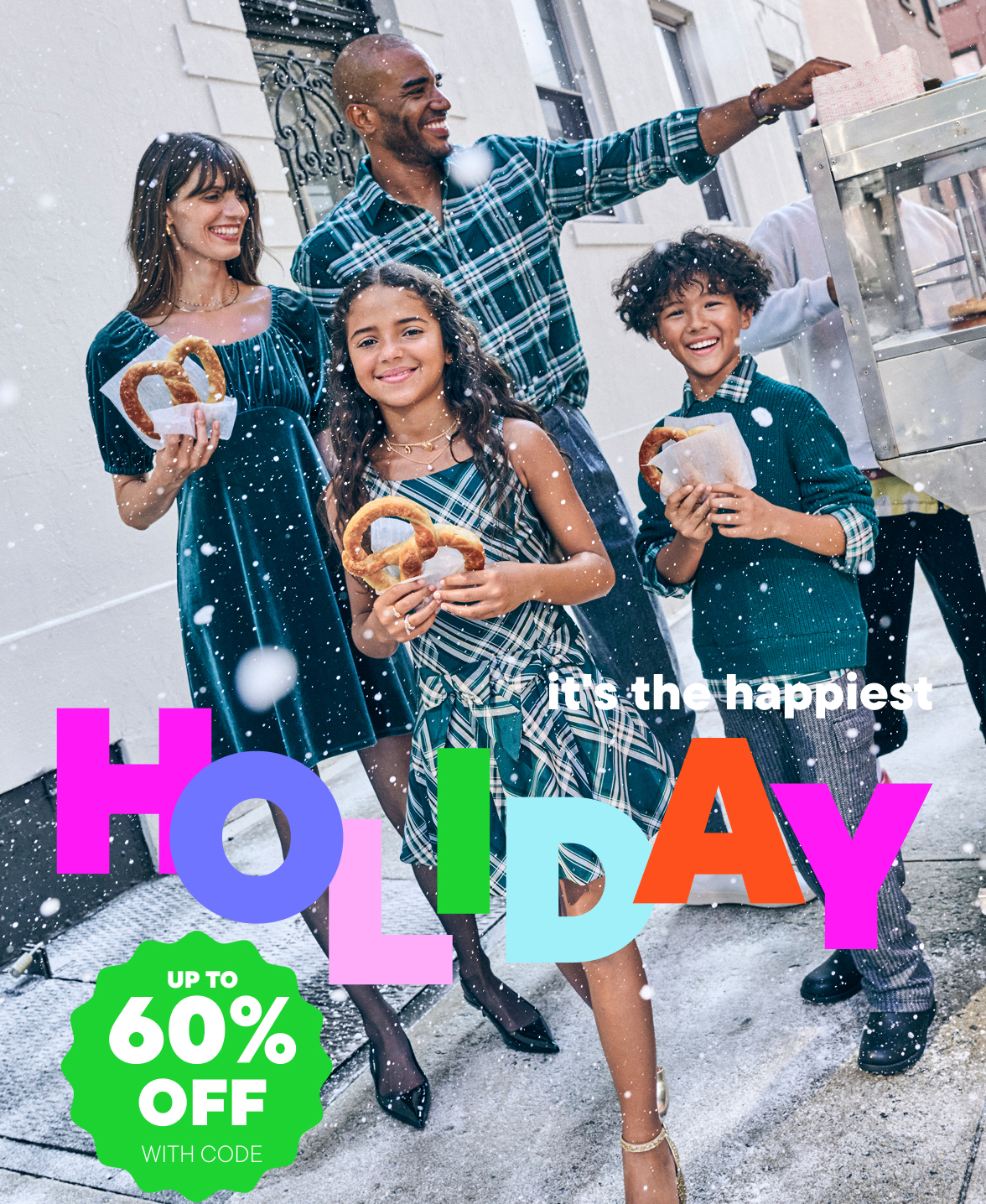 Up to 60% off Holiday Looks with code
