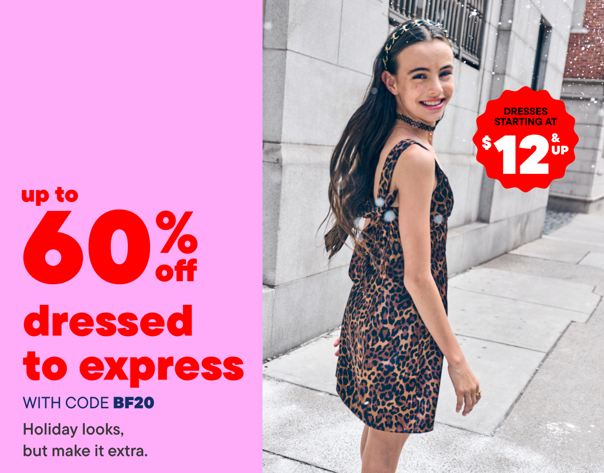 Up to 60% off Holiday Looks with code