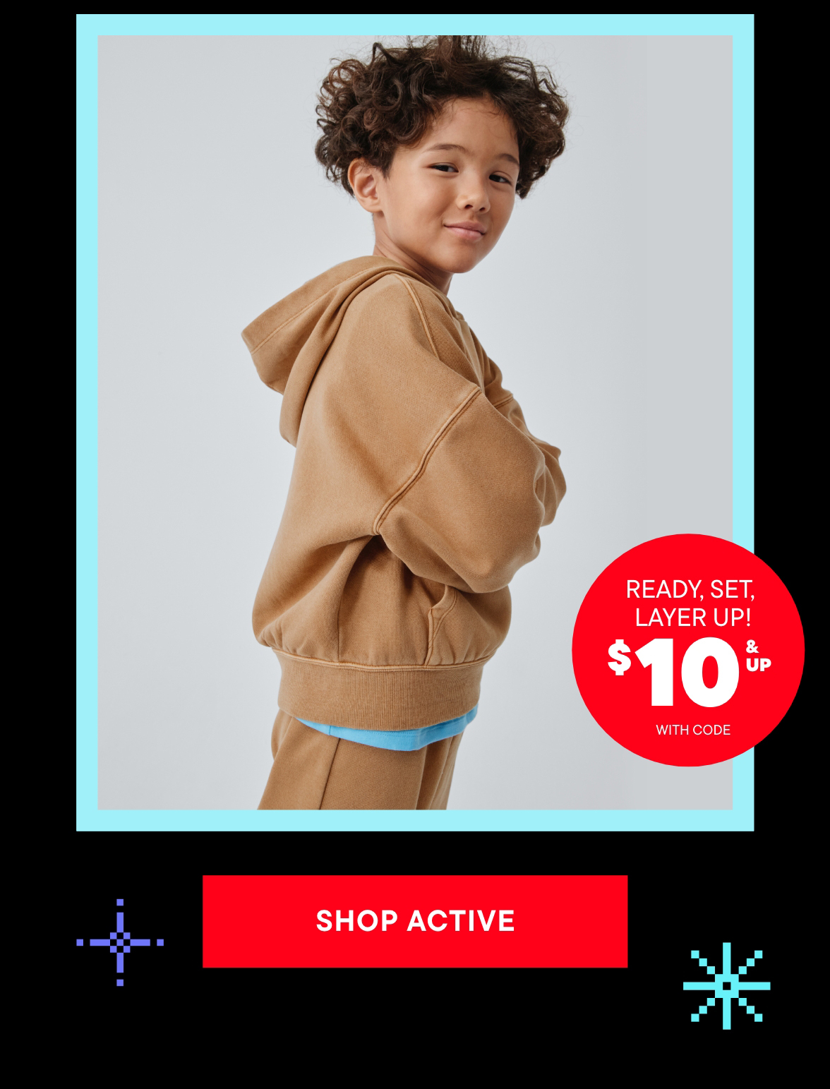 $10 Up Active with code