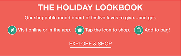 The Holiday Lookbook | Explore & Shop
