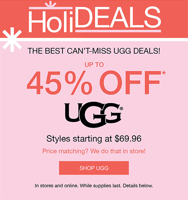 Up to 45% Off Ugg | Shop UGG