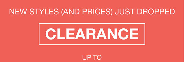 So Many Styles Just Added to Clearance up to