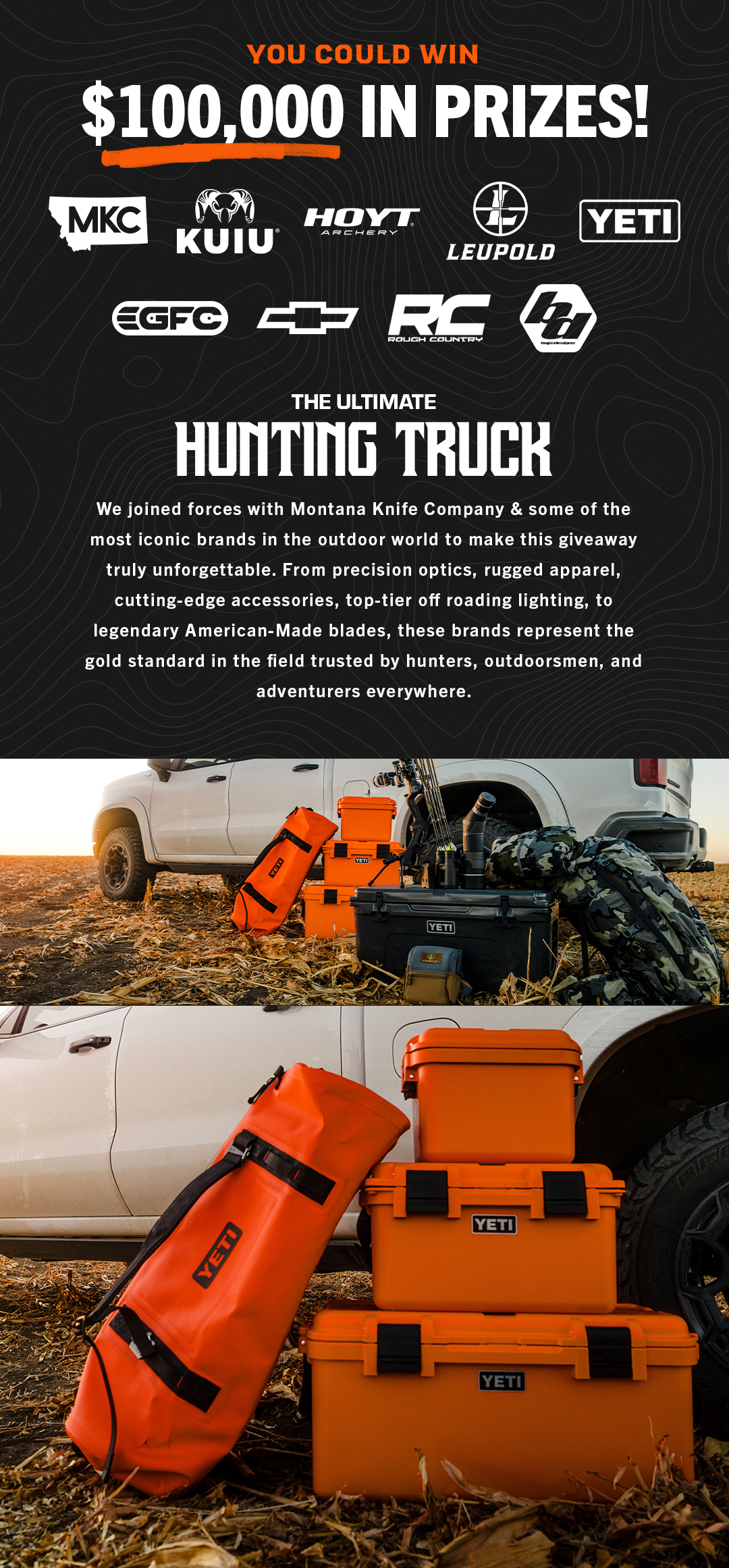 Win the Truck of a Lifetime
