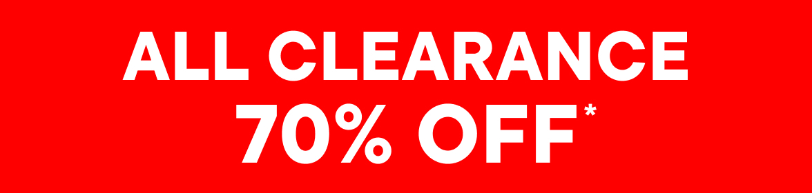 70% off Clearance
