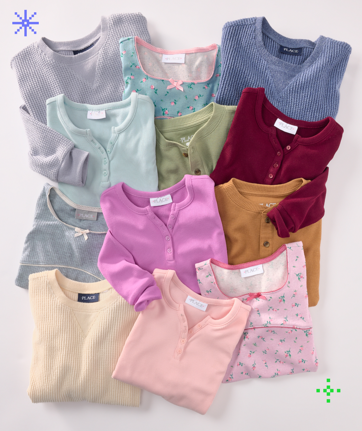 $14 & Under Long Sleeve Tops & Leggings