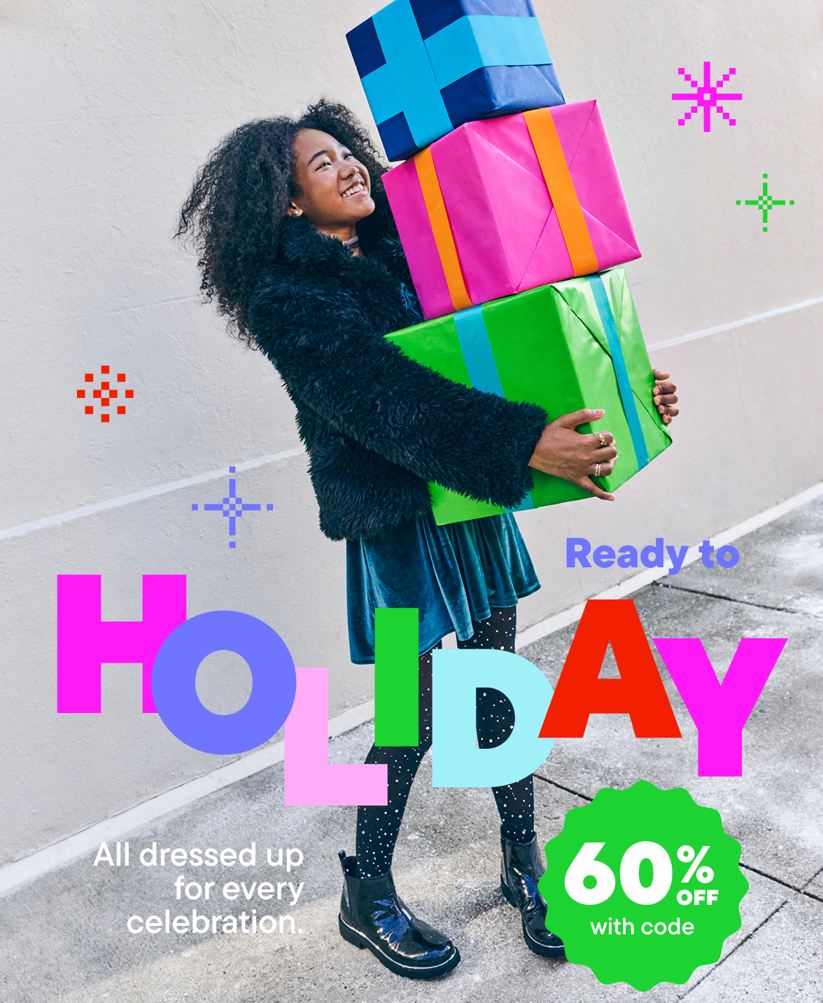 60% off Holiday Looks with code