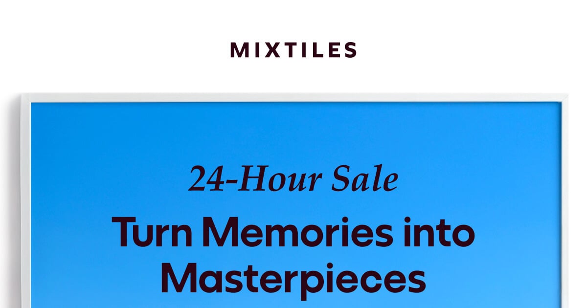 [Mixtiles] Create a stunning gallery wall of your favorite moments. | ORDER NOW