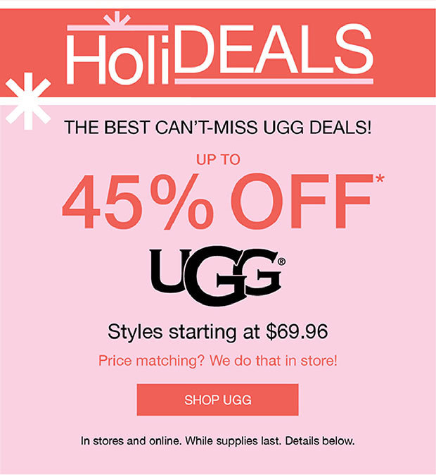 SHOP UGG