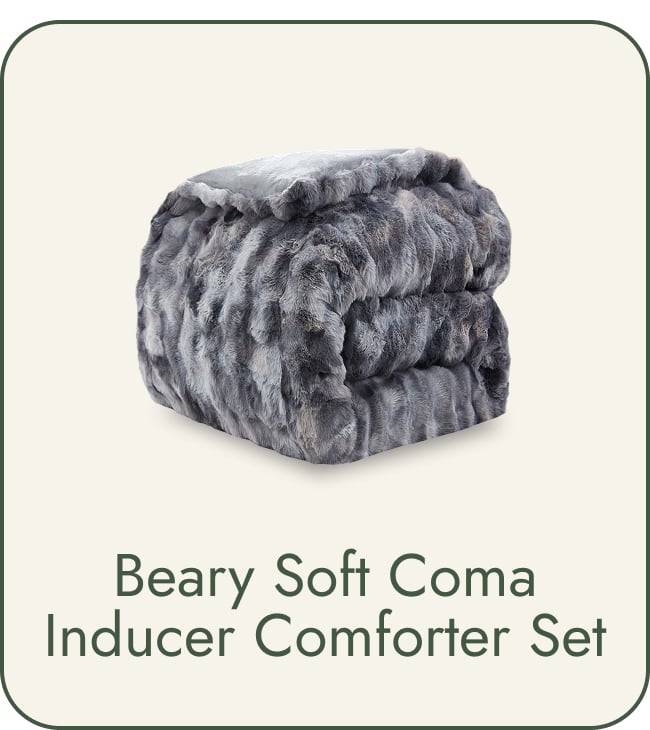 Beary Soft® - Coma Inducer® Oversized Comforter Set