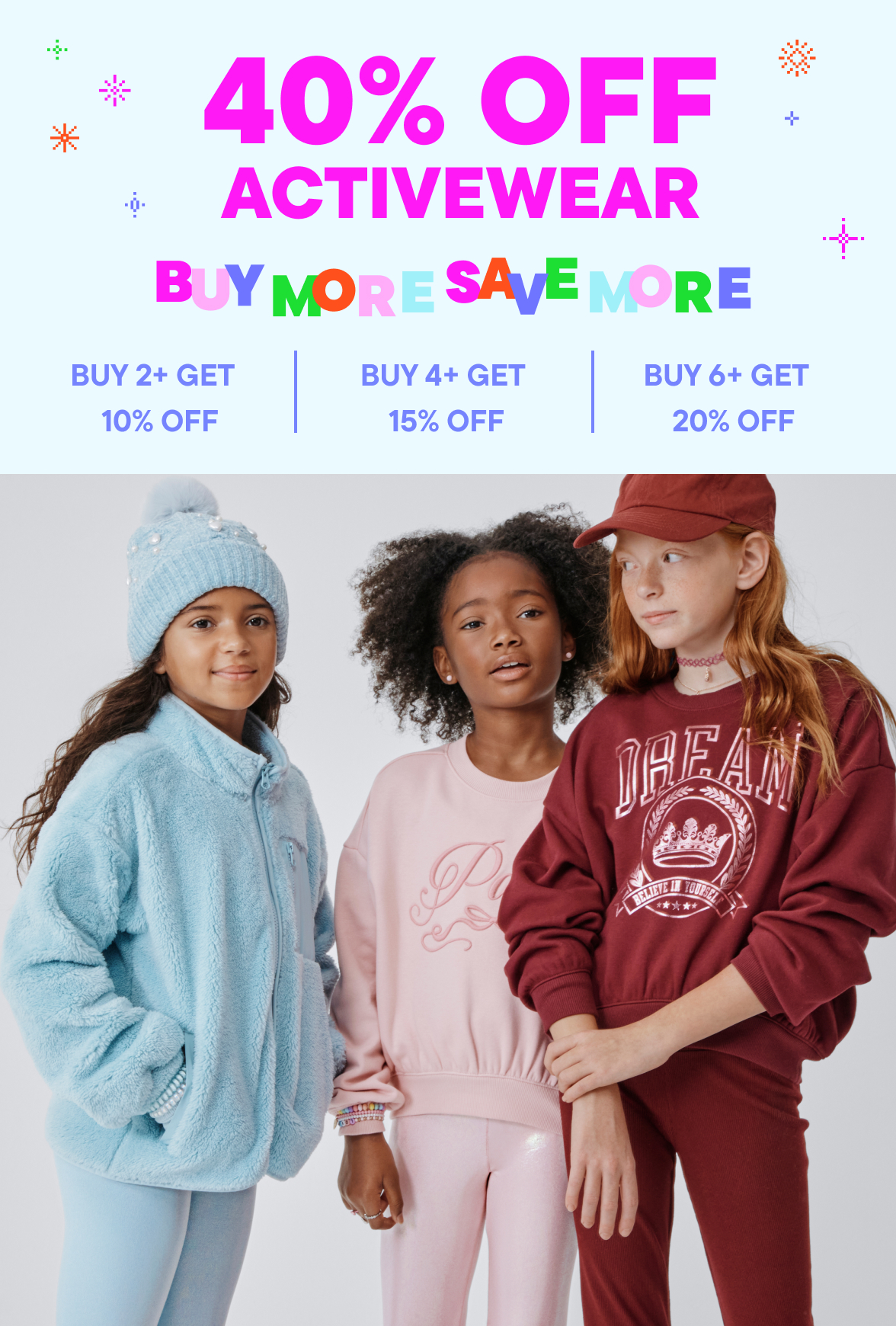 BMSM 40% Off Activewear