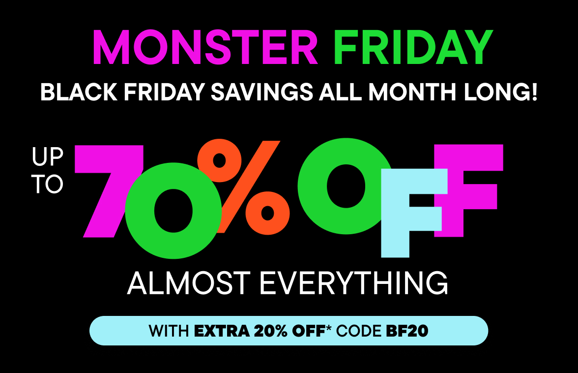 Up to 70% Off Almost Everything with Extra 20% Off 