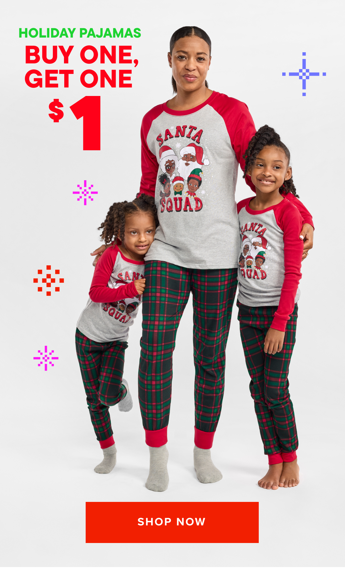 Holiday PJs BOGO $1 