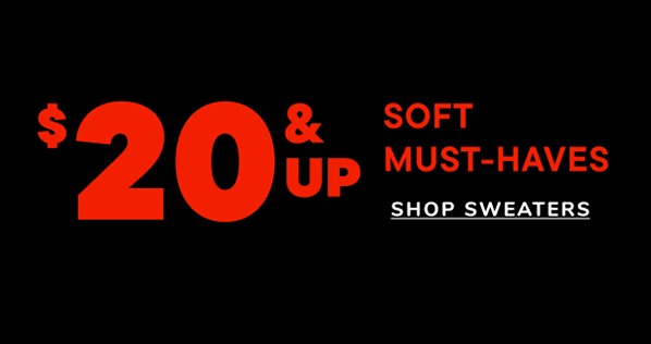 $20 & Up sweaters