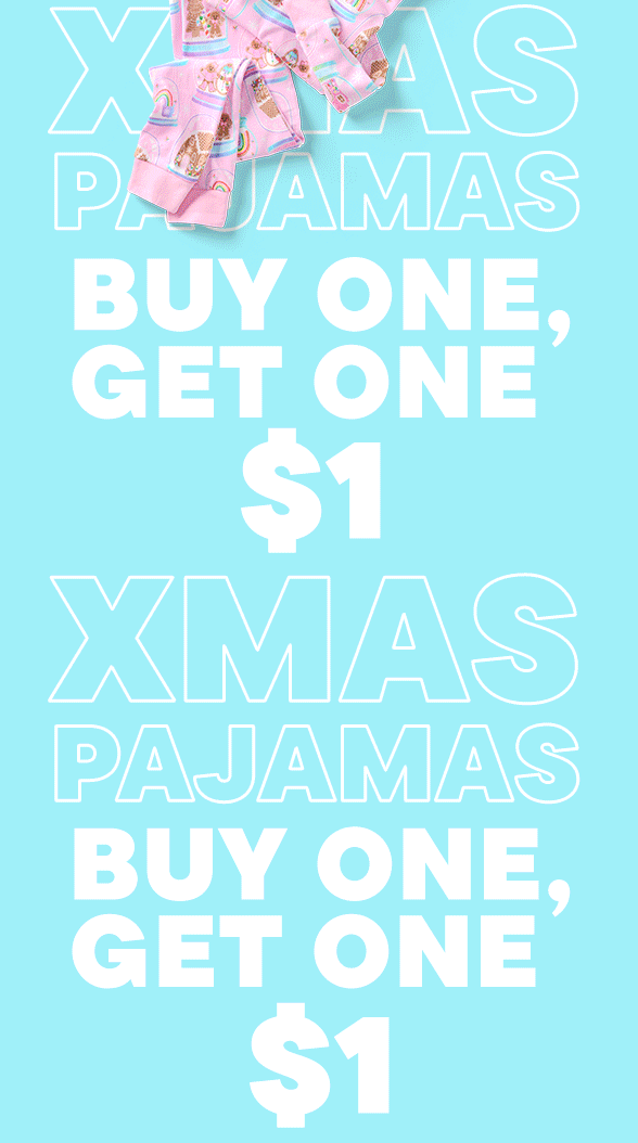 Friday Drop: BOGO $1 Holiday Pjs 