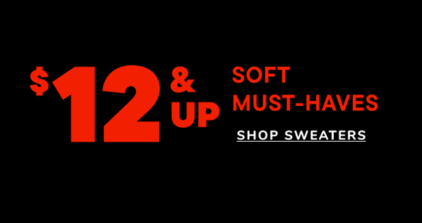 $12 & Up Sweaters