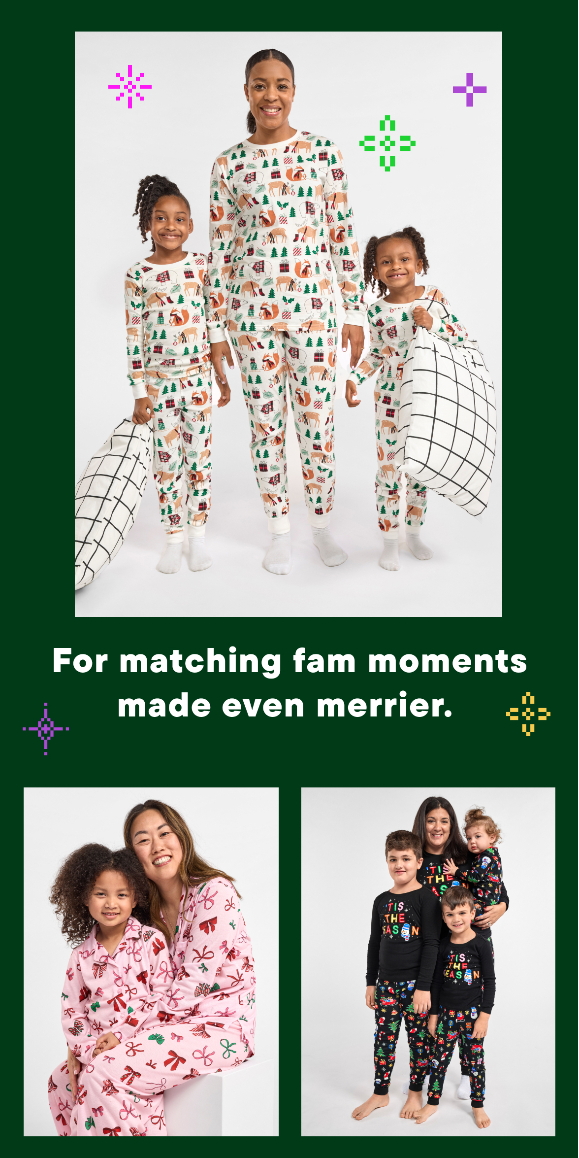 Matching Family Moments