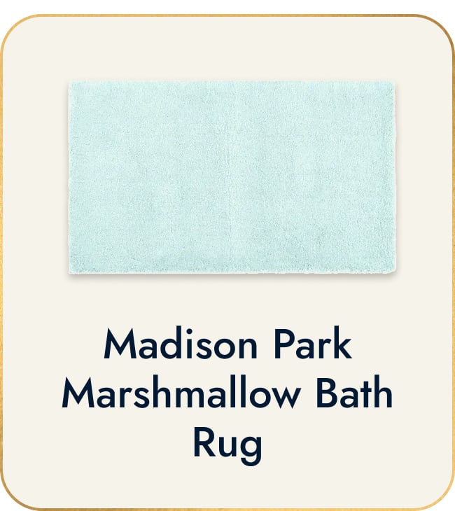 Madison Park Signature Marshmallow Bath Rug
