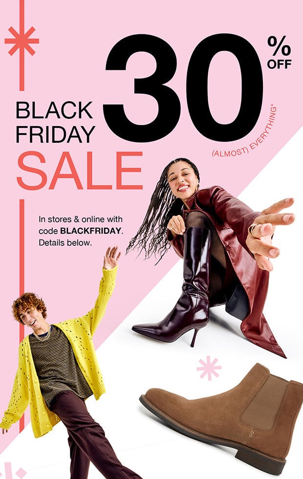 Black Friday Sale 30% Off