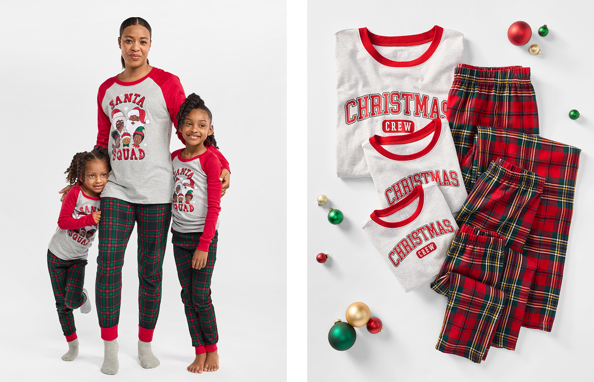  BOGO $1 Holiday Pjs 