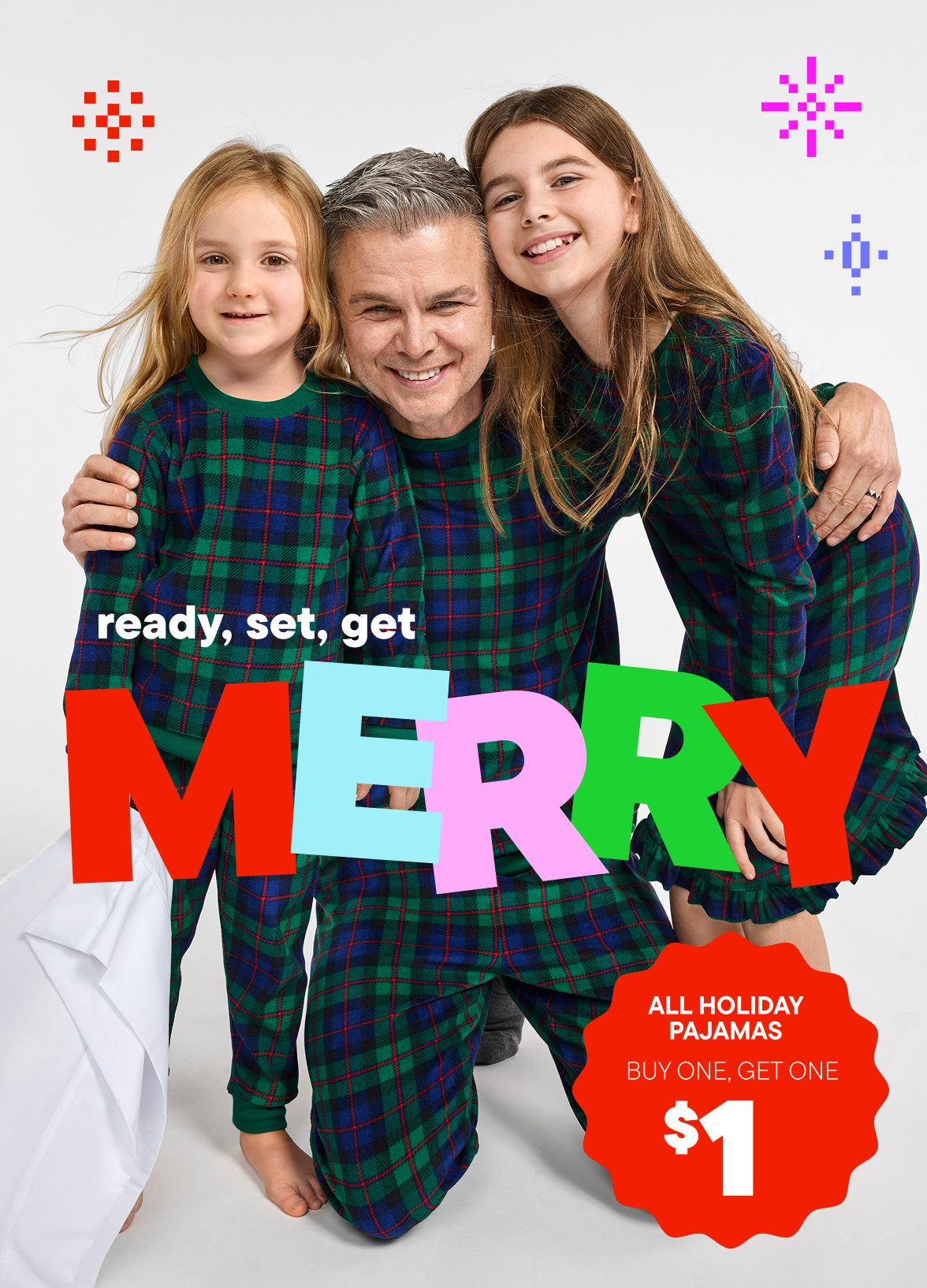  BOGO $1 Holiday Pjs 