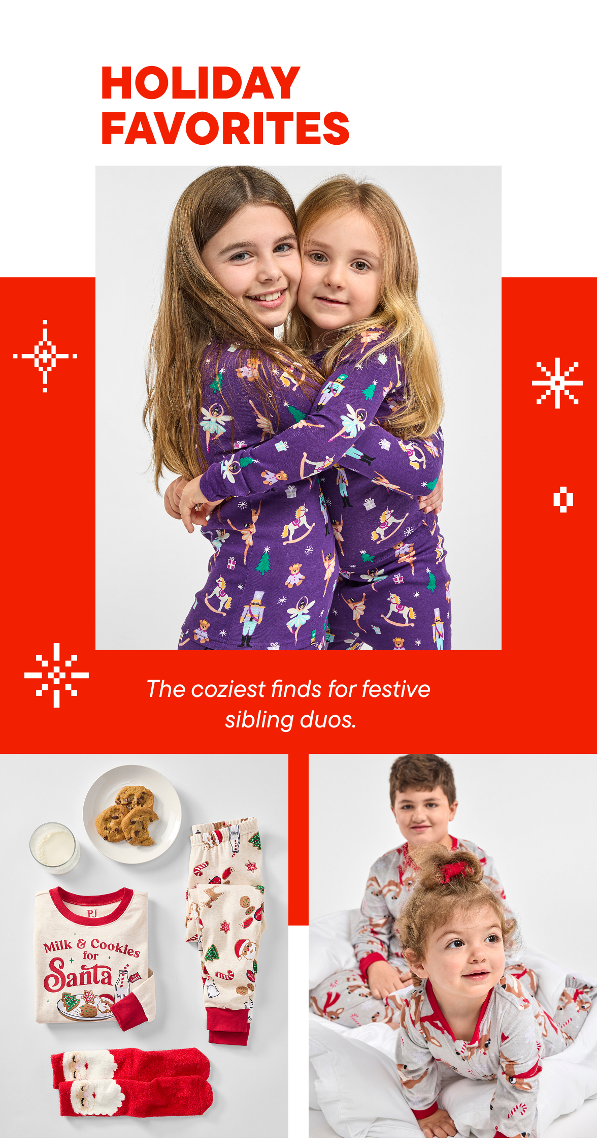  BOGO $1 Holiday Pjs 