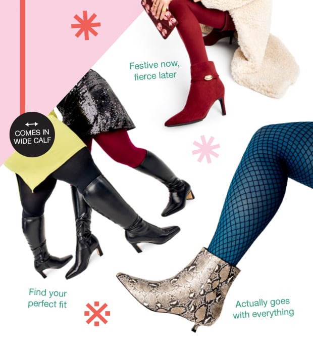 Festive now, fierce later | Find your perfic fit | Actually goes with everything