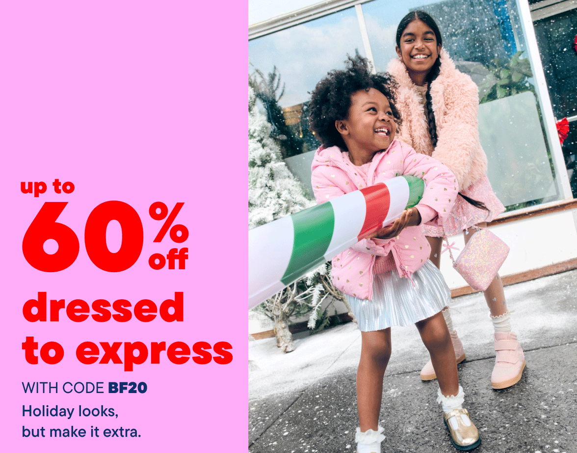 Up to 60% Off Dressed to Express w/code